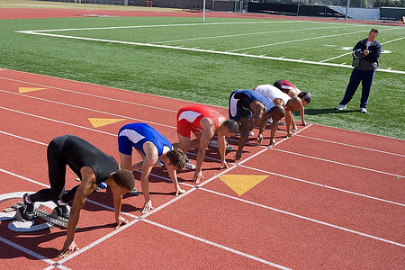 运动员们为冲击最高荣誉做好准备