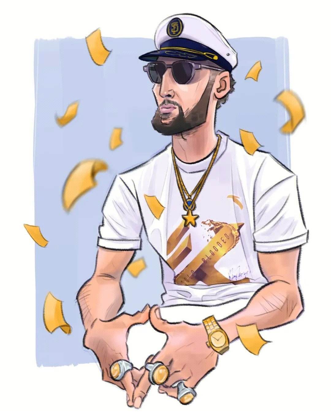 最近NBA球员成为漫画人物，展开合作项目